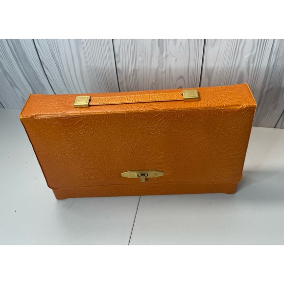 Vintage Bercy Mirror Go Lightly Lighted Makeup Mirror w/Case - Picture 6 of 10